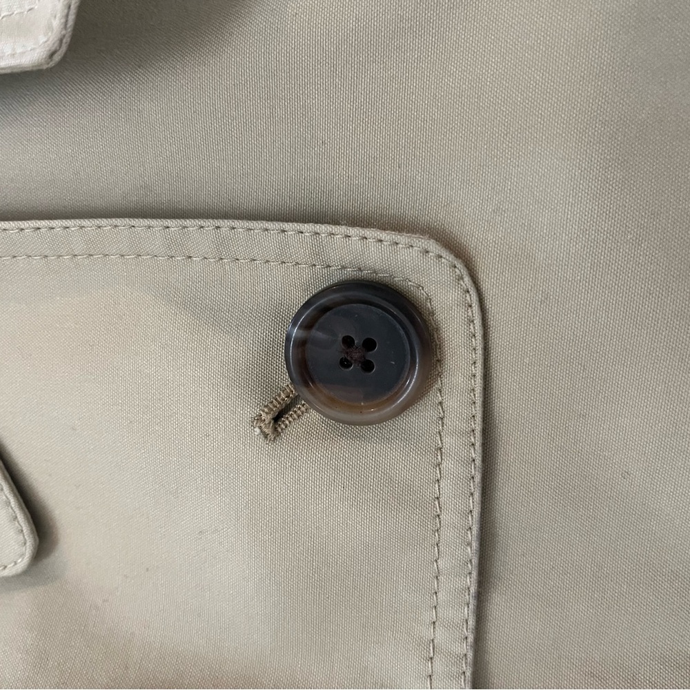 J. Crew Collection Icon Beige Double-Breasted Tre… - image 7